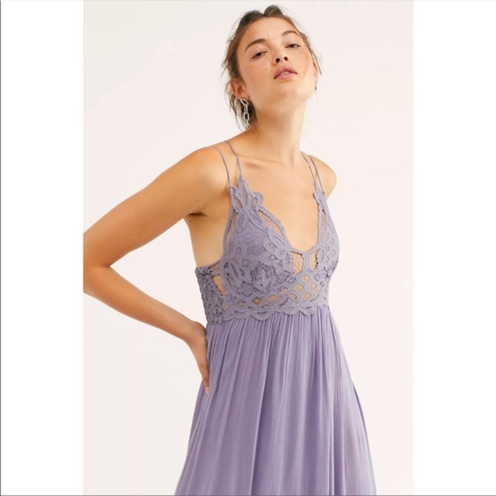 Free People Adella Maxi Slip Dress